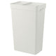 HÅLLBAR bin with lid, light grey, 35 l