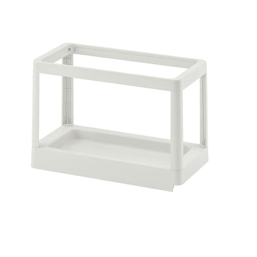 HÅLLBAR - Pull-out frame for waste sorting, light grey