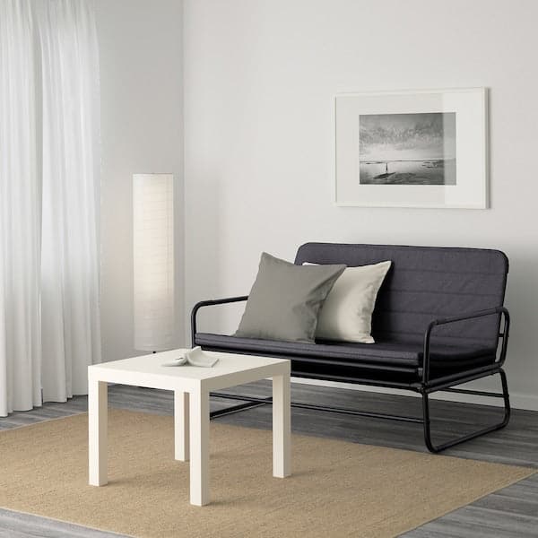 HAMMARN Sofa bed - Knisa dark grey/black 120 cm , 120 cm - best price from Maltashopper.com 90354327