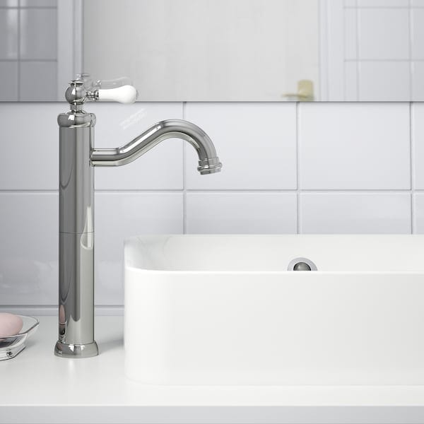 Ikea HAMNSKÄR - Washbasin mixer, high, chrome