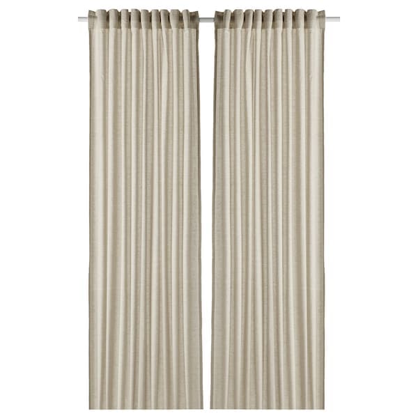 HANNALILL - Curtains, 1 pair , 145x300 cm - best price from Maltashopper.com 10498462