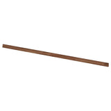 HANSBYN wall edging strip, walnut, 246 cm