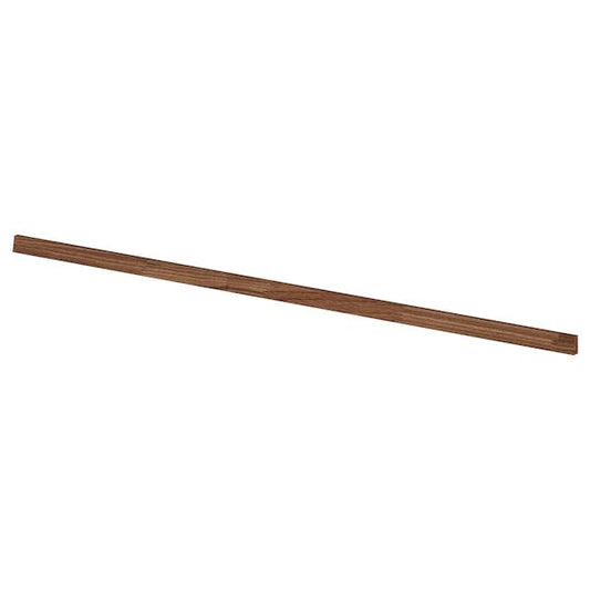 Ikea HANSBYN - Wall edging strip, walnut, 246 cm