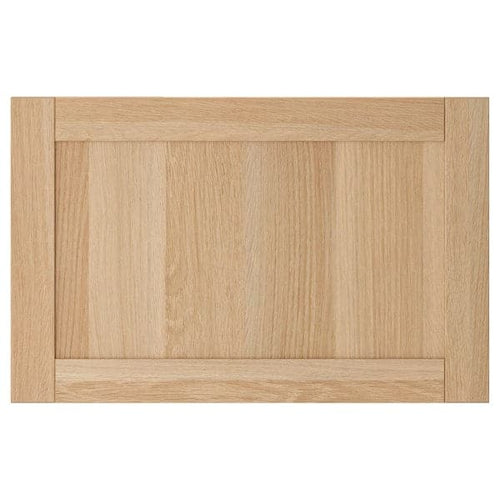 HANVIKEN Drawer door/front - oak effect with white stain 60x38 cm , 60x38 cm