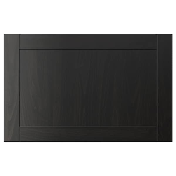 HANVIKEN Door/front drawer - brown-black 60x38 cm , - best price from Maltashopper.com 00294795