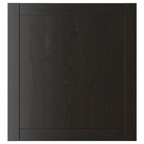 HANVIKEN Door - brown-black 60x64 cm , 60x64 cm