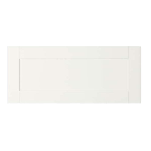 HANVIKEN - Drawer front, white, 60x26 cm