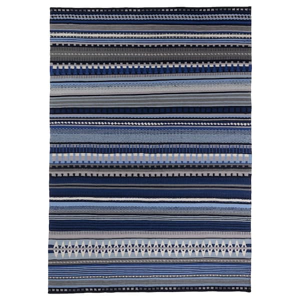 HARSVANS - Carpet, flat weave, dark pattern, , 170x240 cm - best price from Maltashopper.com 20570768