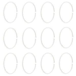 Ikea HASSJÖN - Shower curtain ring, white
