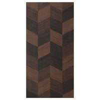 HASSLARP - Door, brown patterned, 40x80 cm - best price from Maltashopper.com 90404780