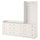 HAUGA - Storage combination, white, 208x199 cm