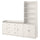 HAUGA - HAUGA Storage combination, white, 210x46x199 cm