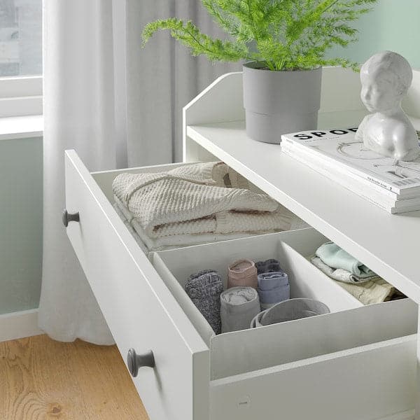Ikea HAUGA - Storage combination, white, 208x199 cm