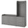HAUGA - Storage combination, grey, 208x199 cm