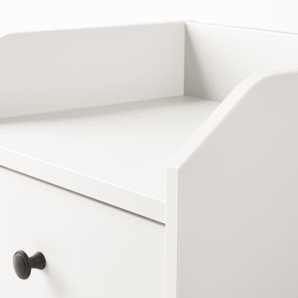 HAUGA - Bedside table, white, 40x36 cm - best price from Maltashopper.com 00488963
