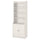 HAUGA - HAUGA High cabinet with 2 doors, white, 70x199 cm