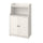 HAUGA - HAUGA Cabinet with 2 doors, white, 70x116 cm