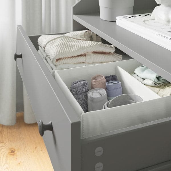 HAUGA - 4-piece bedroom set, Vissle grey, 160x200 cm , 160x200 cm - Premium  from Ikea - Just €764.99! Shop now at Maltashopper.com