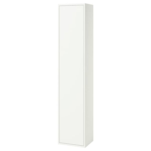 HAVBÄCK - High cabinet with door, white, 40x35x195 cm