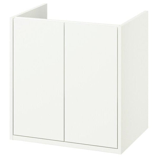 Ikea HAVBÄCK - Wash-stand with doors, white, 60x48x63 cm