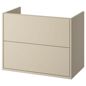 Ikea HAVBÄCK - Wash-stand with drawers, beige, 80x48x63 cm
