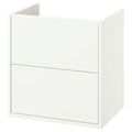 HAVBÄCK wash-stand with drawers, white, 60x48x63 cm