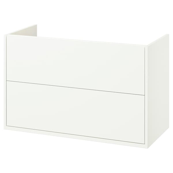 HAVBÄCK - Wash-stand with drawers, white, 100x48x63 cm - best price from Maltashopper.com 10535025