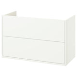 HAVBÄCK wash-stand with drawers, white, 100x48x63 cm
