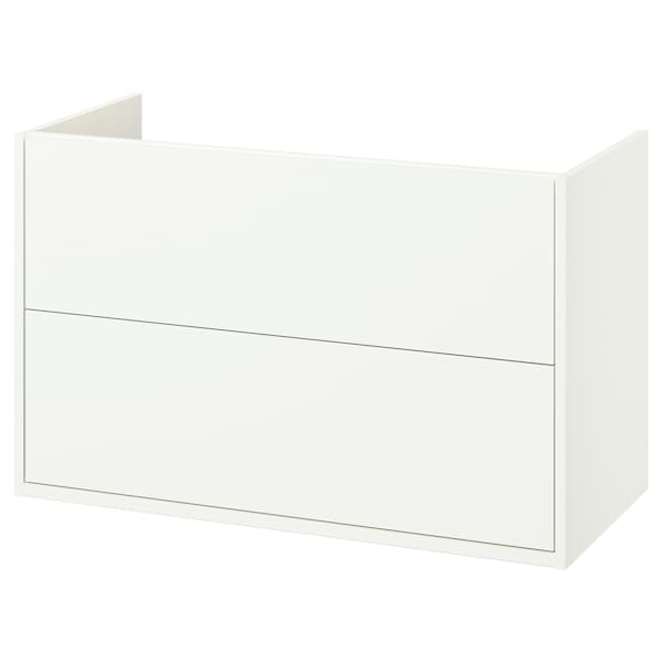 Ikea HAVBÄCK - Wash-stand with drawers, white, 100x48x63 cm