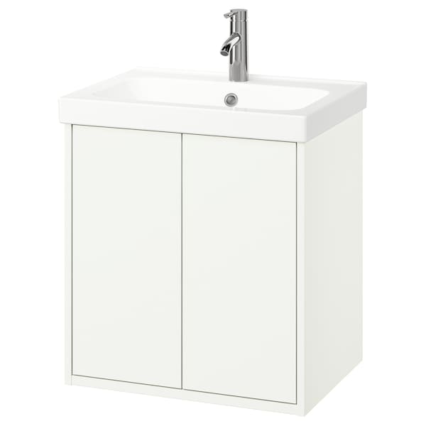 Ikea HAVBÄCK / ORRSJÖN - Washbasin / washbasin unit / mixer, white,62x49x69 cm