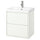 HAVBÄCK / ORRSJÖN wash-stnd w drawers/wash-basin/tap, white, 62x49x69 cm