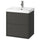 HAVBÄCK / ORRSJÖN - Washbasin/drawer/misc cabinet, dark grey,62x49x69 cm