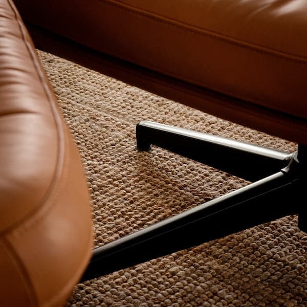 HAVBERG - Swivel armchair, Grann/Bomstad ochre brown , - best price from Maltashopper.com 70515109