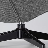 HAVBERG - Swivel armchair, Lejde grey/black , - Premium  from Ikea - Just €388.99! Shop now at Maltashopper.com
