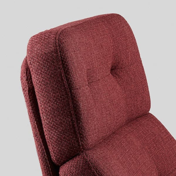 Ikea HAVBERG - Swivel armchair, Lejde reddish ,