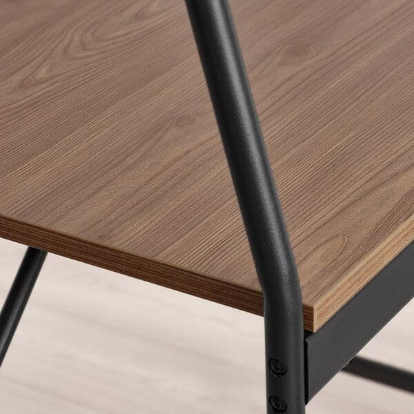 HÅVERUD / DALFRED - Table and 4 stools, black/black, 105 cm - best price from Maltashopper.com 99428890