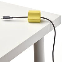 HAVSKÅL - 2-piece, USB anchor, black/yellow - best price from Maltashopper.com 40537283