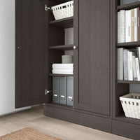 HAVSTA Combination of furniture - dark brown 162x37x134 cm , 162x37x134 cm - best price from Maltashopper.com 89265902