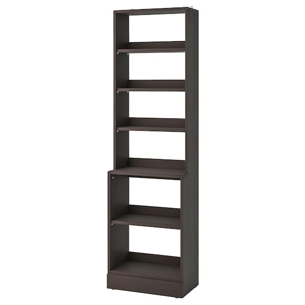 HAVSTA Shelf with hoof - dark brown 61x37x212 cm , 61x37x212 cm