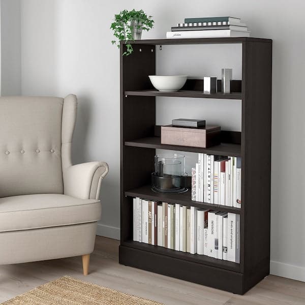 HAVSTA Shelf with hoof - dark brown 81x37x134 cm , - Premium Bookcases & Standing Shelves from Ikea - Just €292.99! Shop now at Maltashopper.com