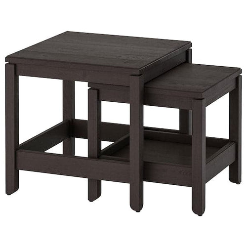 KRAGSTA coffee table, black, 90 cm - IKEA Austria
