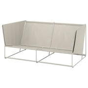 Ikea HAVSTEN - 2-seat sofa, outdoor, beige, 179x92x76 cm