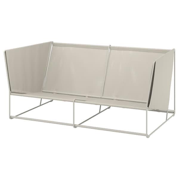 Ikea HAVSTEN - 2-seat sofa, outdoor, beige, 179x92x76 cm