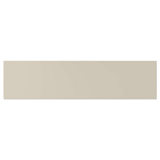 HAVSTORP - Drawer front, beige, 80x20 cm - best price from Maltashopper.com 00475282