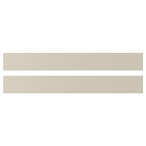 HAVSTORP - Drawer front, beige, 80x10 cm - best price from Maltashopper.com 20475281