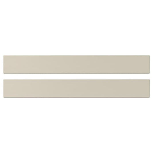 HAVSTORP - Drawer front, beige, 80x10 cm - best price from Maltashopper.com 20475281