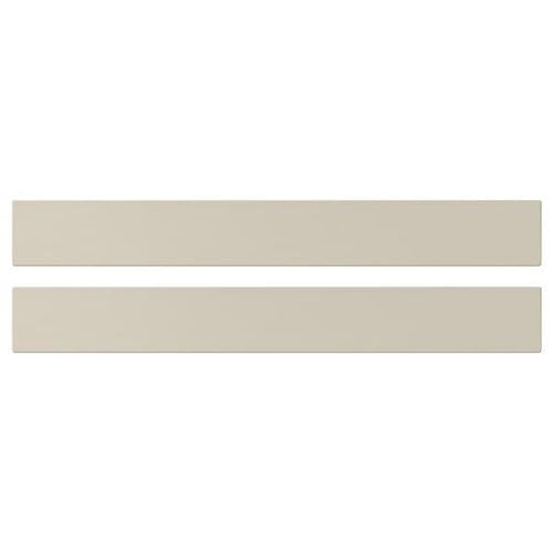 HAVSTORP - Drawer front, beige, 80x10 cm
