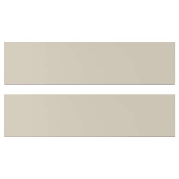 HAVSTORP - Drawer front, beige, 40x10 cm - best price from Maltashopper.com 40475275