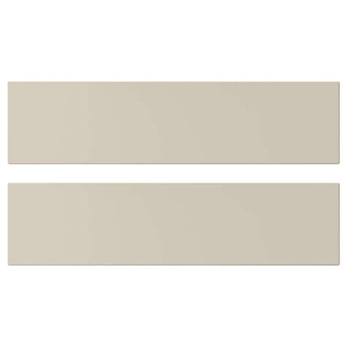 HAVSTORP - Drawer front, beige, 40x10 cm