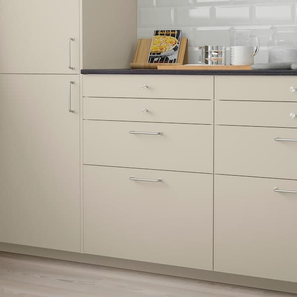 Ikea HAVSTORP - Drawer front, beige, 80x10 cm